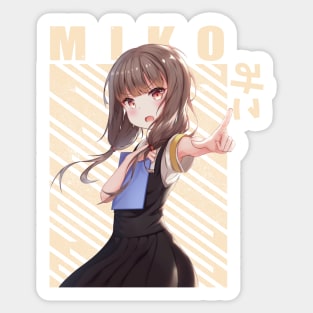 Miko Iino Kaguya Sama Sticker